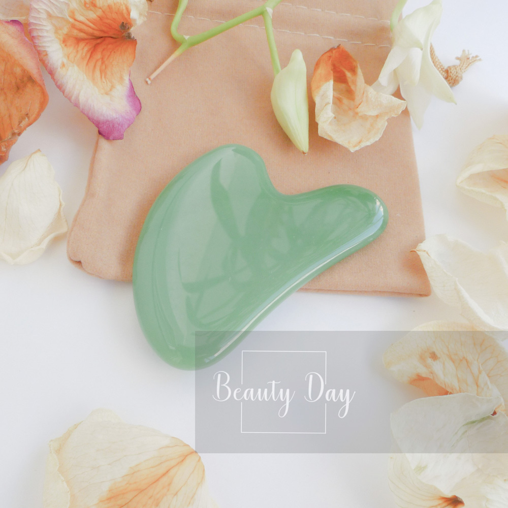 Скребок для Гуаша Beauty Day Green #1