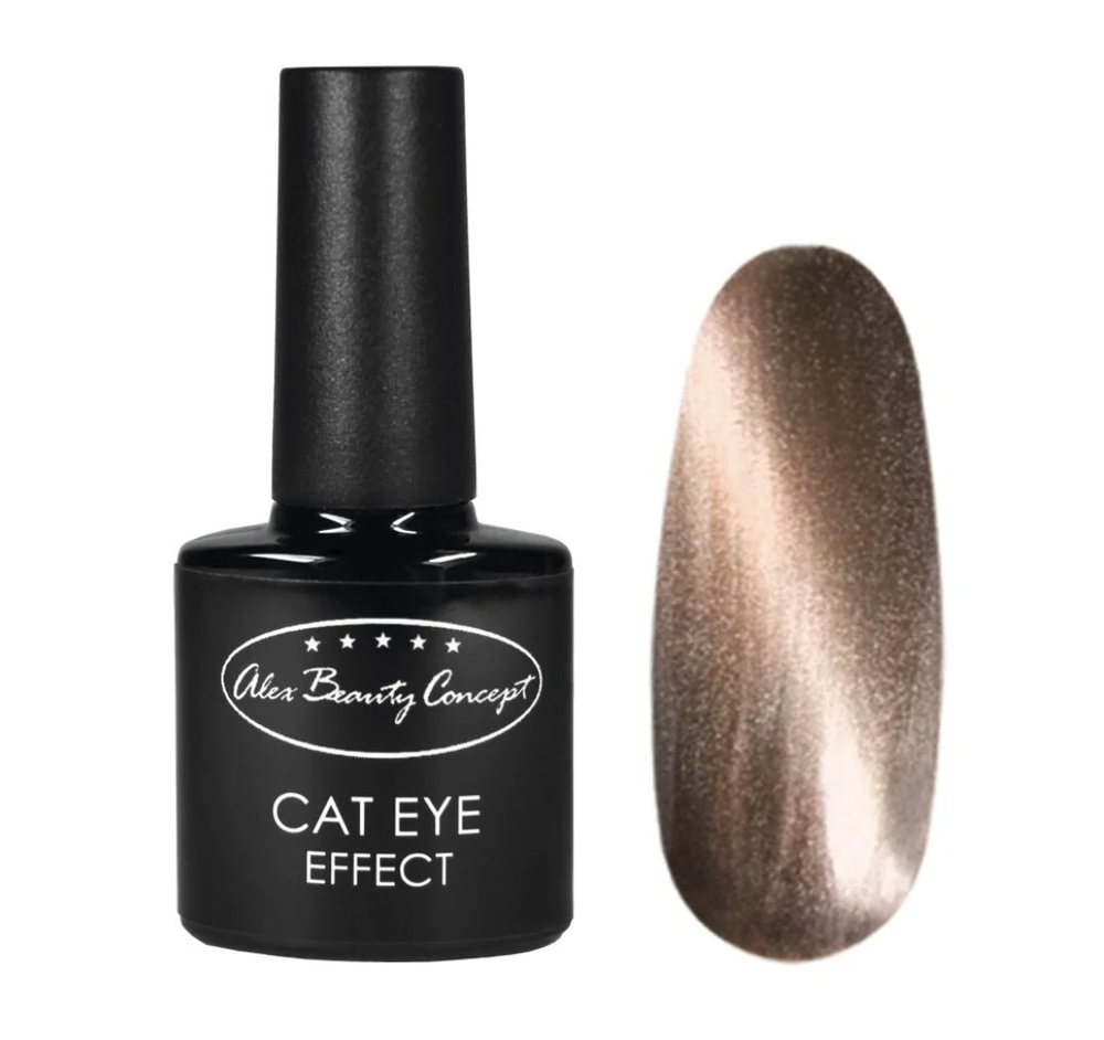 Alex Beauty Concept Гель-лак CAT EYE EFFECT GELLACK, 7.5 мл, цвет бежево-розовый  #1