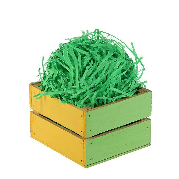 Наполнитель бумажный зеленая липа, 500 г / наполнитель для подарков, посылок, коробок  #1