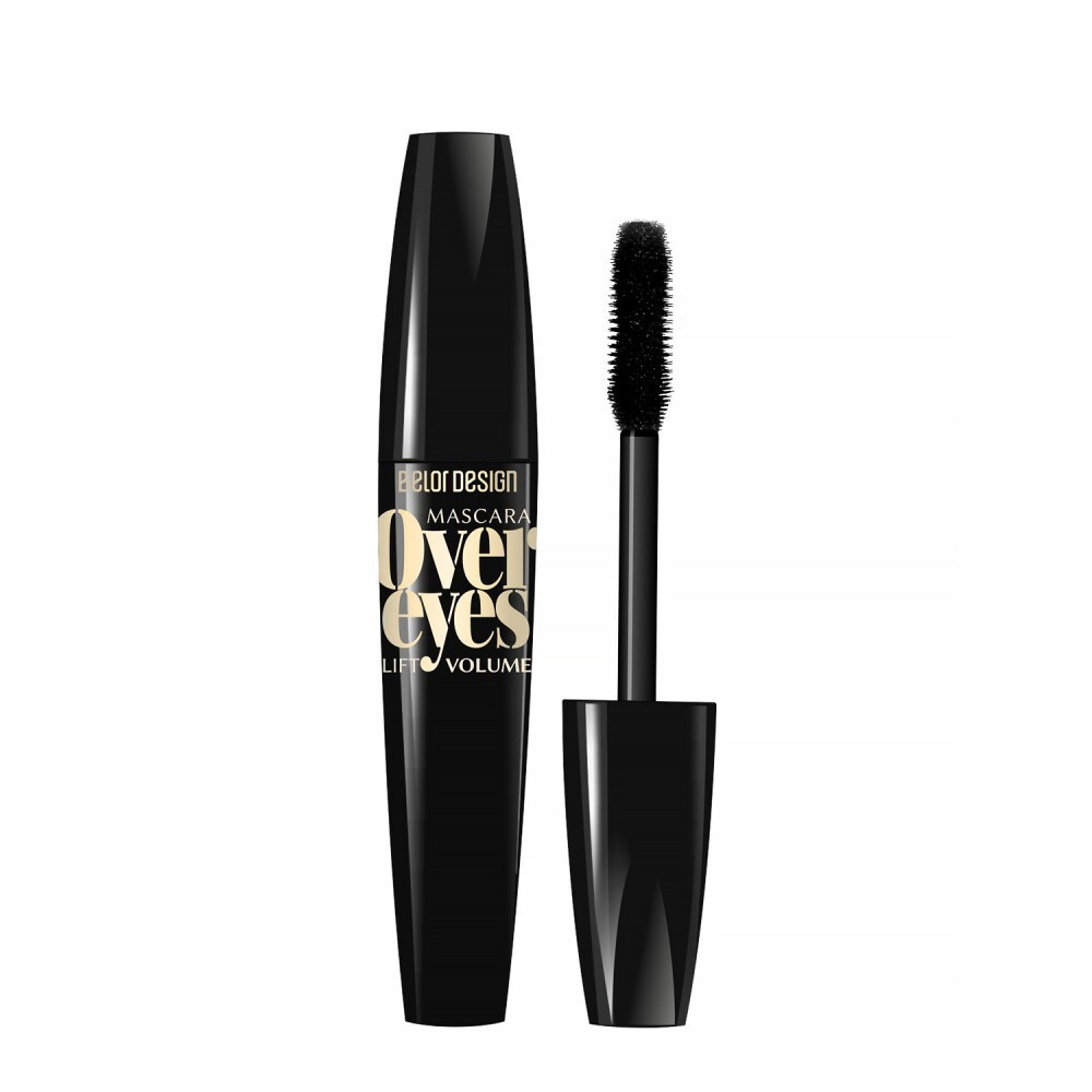 Тушь для ресниц Объемная OVEREYES VOLUME & LIFT MASCARA, черная #1