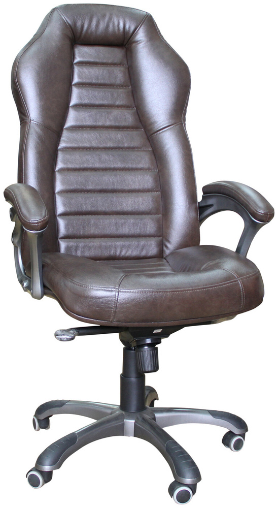 TUTKRESLA Игровое компьютерное кресло, Искусственная кожа, коричневый,.  #1