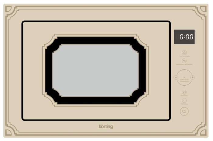 Встраиваемая микроволновая печь KORTING KMI 825 RGB #1