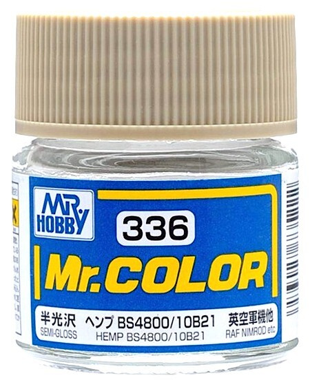 Mr.Color Краска эмалевая цвет Hemp BS4800/10B21 (RAF Nimroo etc) полуматовый, 10мл  #1