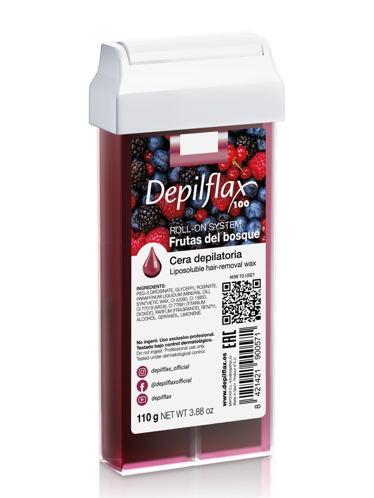 DEPILFLAX100 Воск для депиляции лесные ягоды/fruits forest 110 г #1