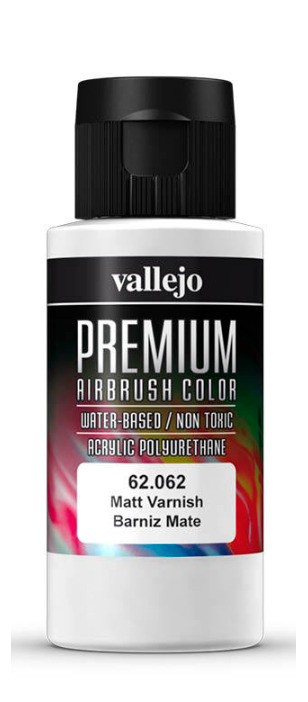 Краска Vallejo серии Premium Color - MATT VARNISH 60мл. #1