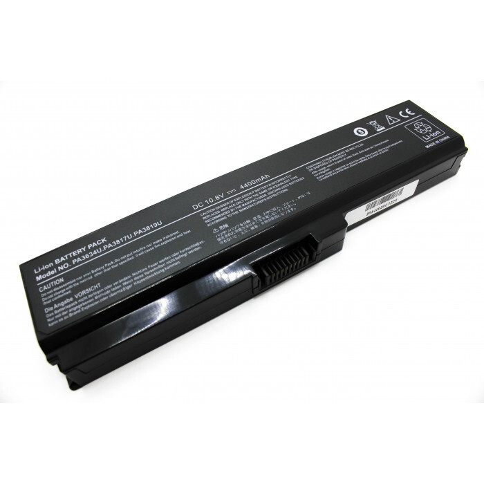 Аккумулятор для ноутбука Toshiba 4400 мАч, (PA3634U-1BAS, PA3635U-1BAM, PA3635U-1BRM, PA3636U-1BAL, PA3636U-1BRL, #1