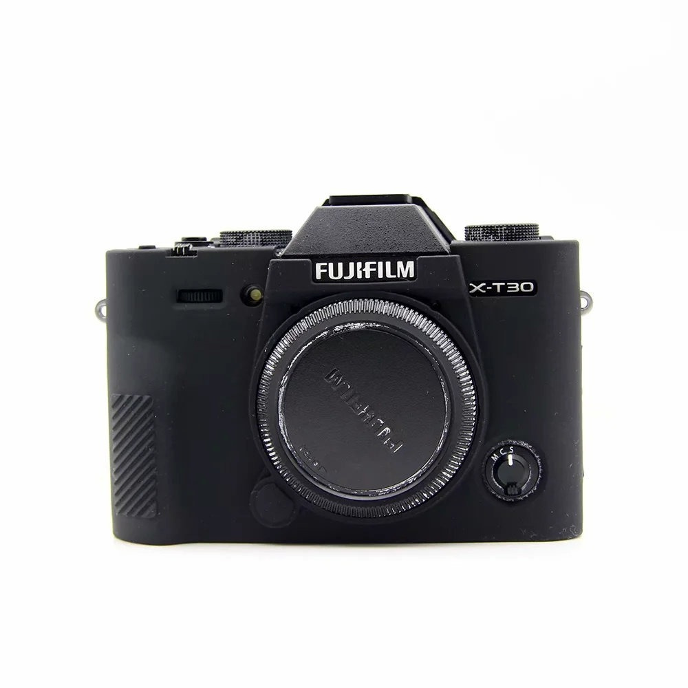 Защитный силиконовый чехол MyPads для фотоаппарата Fujifilm X-T30/ XT30 ультра-тонкая полимерная из мягкого #1