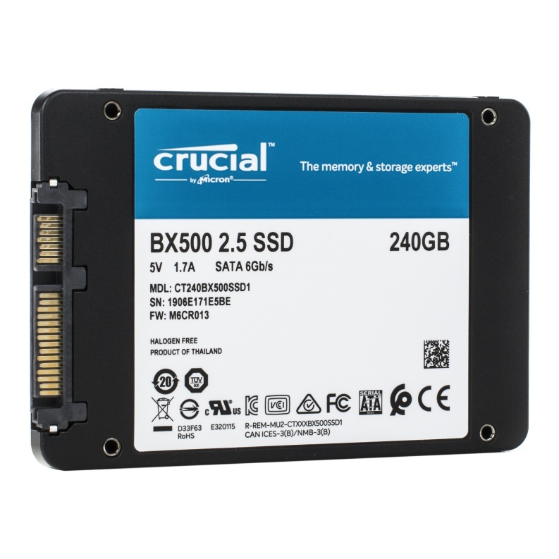 Crucial Внутренний SSD-диск x CT240BX500SSD1 (RCISCT240BX500SSD1) #1