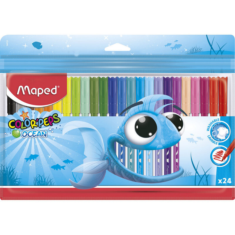 Maped/ Фломастеры Color'Peps Ocean, 24 шт #1