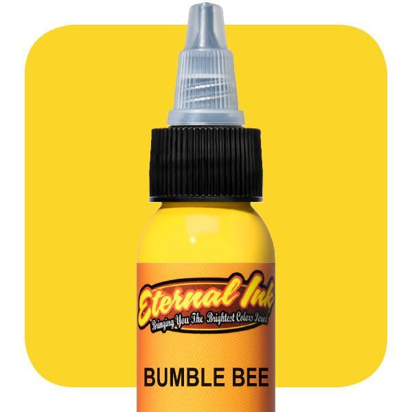 BUMBLE BEE YELLOW Eternal краска пигмент для тату жёлтый оттенок (1/2 oz / 15 мл)  #1