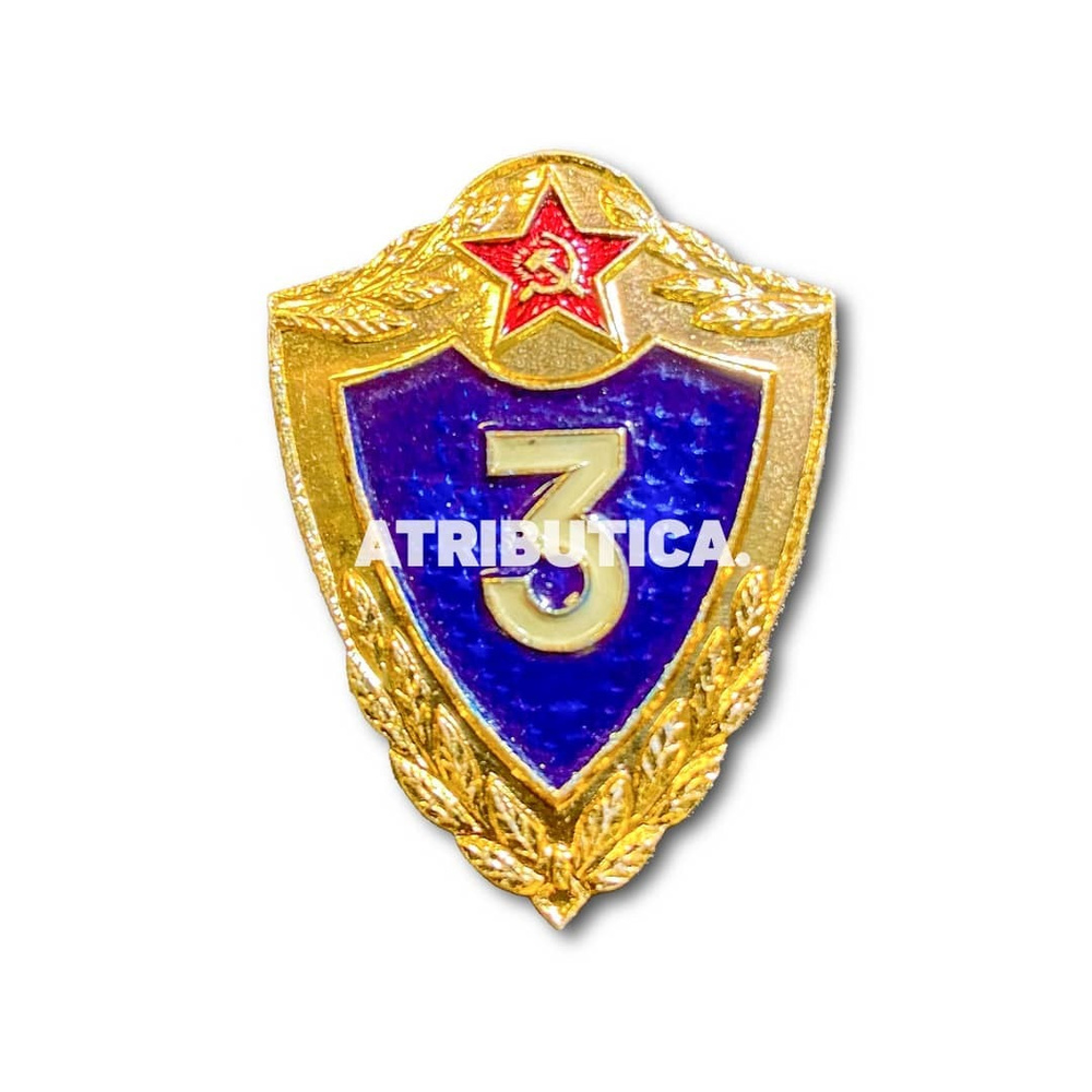 Знак Нагрудный СА СССР Специалист 3 Класса (Золотистый / Булавка)  #1