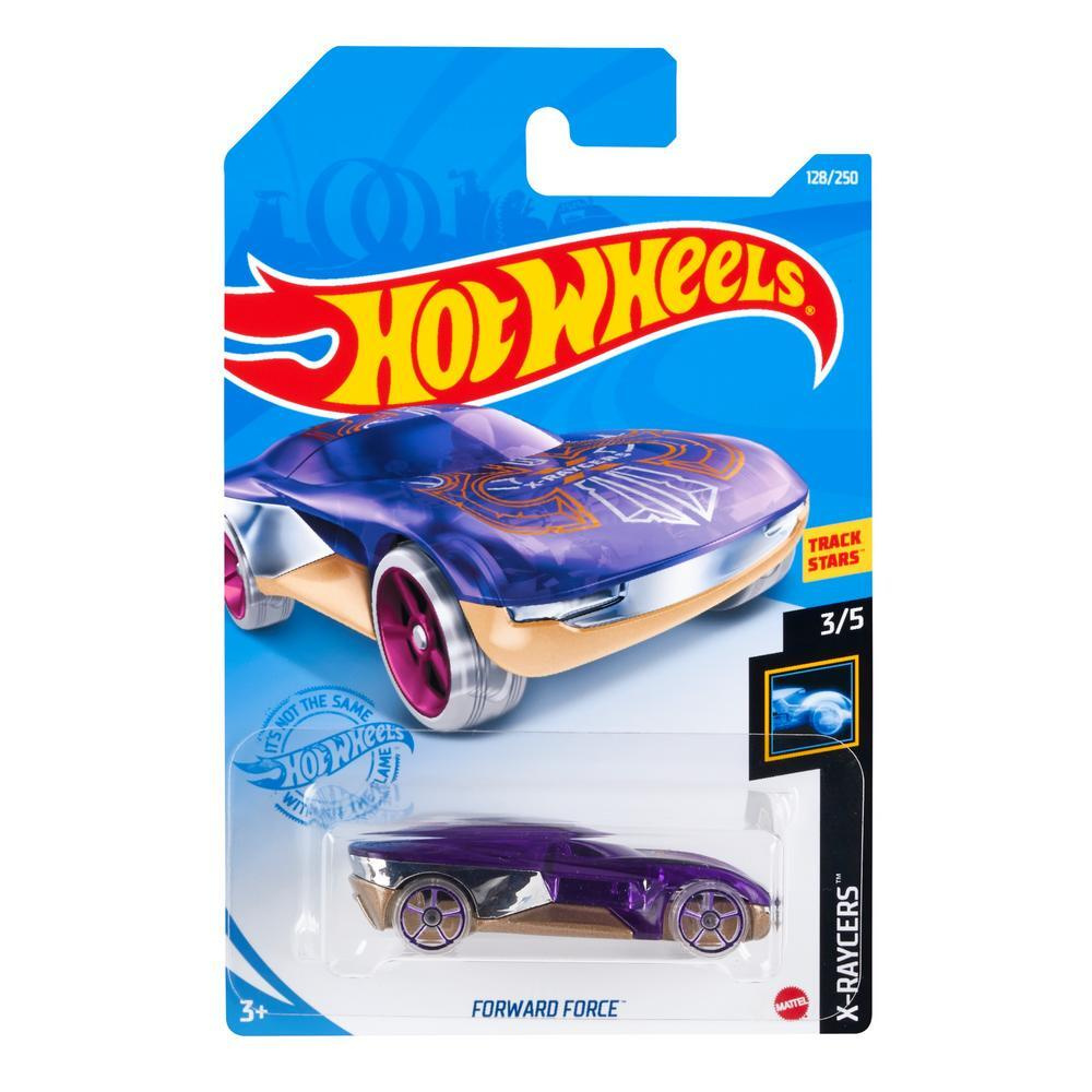 GTB30 Машинка металлическая игрушка Hot Wheels коллекционная модель FORWARD FORCE сиреневый/бежевый  #1