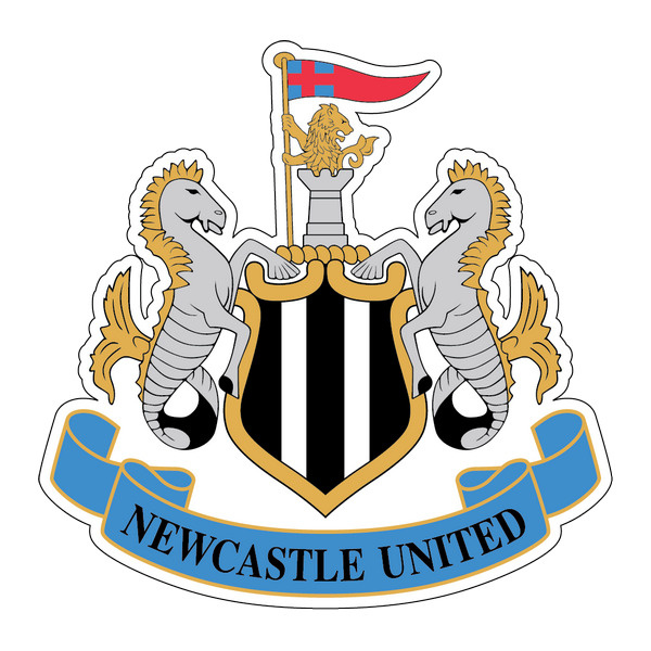 Наклейка Newcastle United FC / Ньюкасл Юнайтед #1