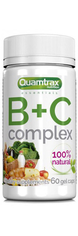 Комплекс витаминов B+C Complex, 60 капсул #1