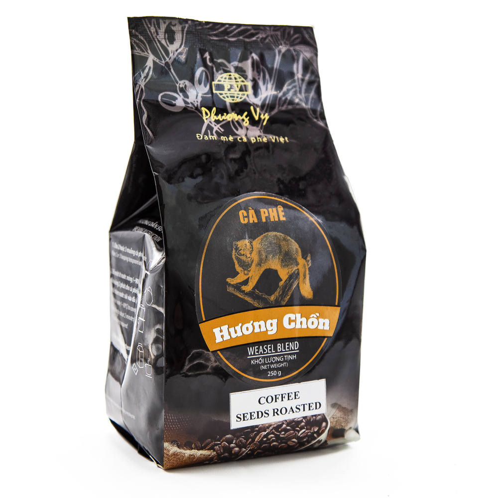 Кофе в зернах Phuong Vy Ласка Чон (Chon Weasel Blend), 250 г #1