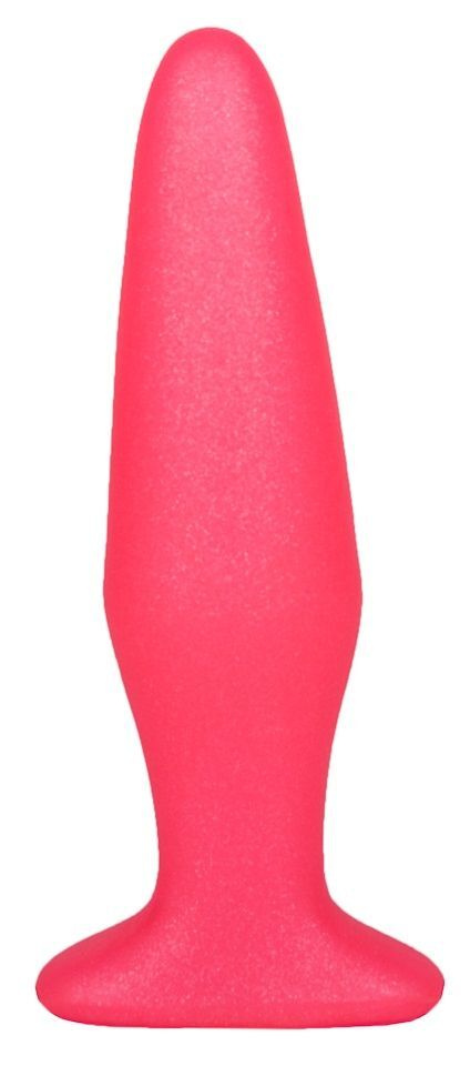 LOVETOY (А-Полимер) Анальная пробка, розовый, 34  мм #1