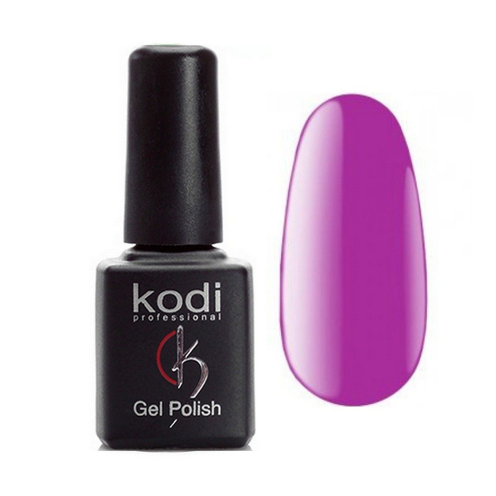 Kodi, Гель-лак, №140 LC тёмно-пурпурный, эмаль, 8 мл #1
