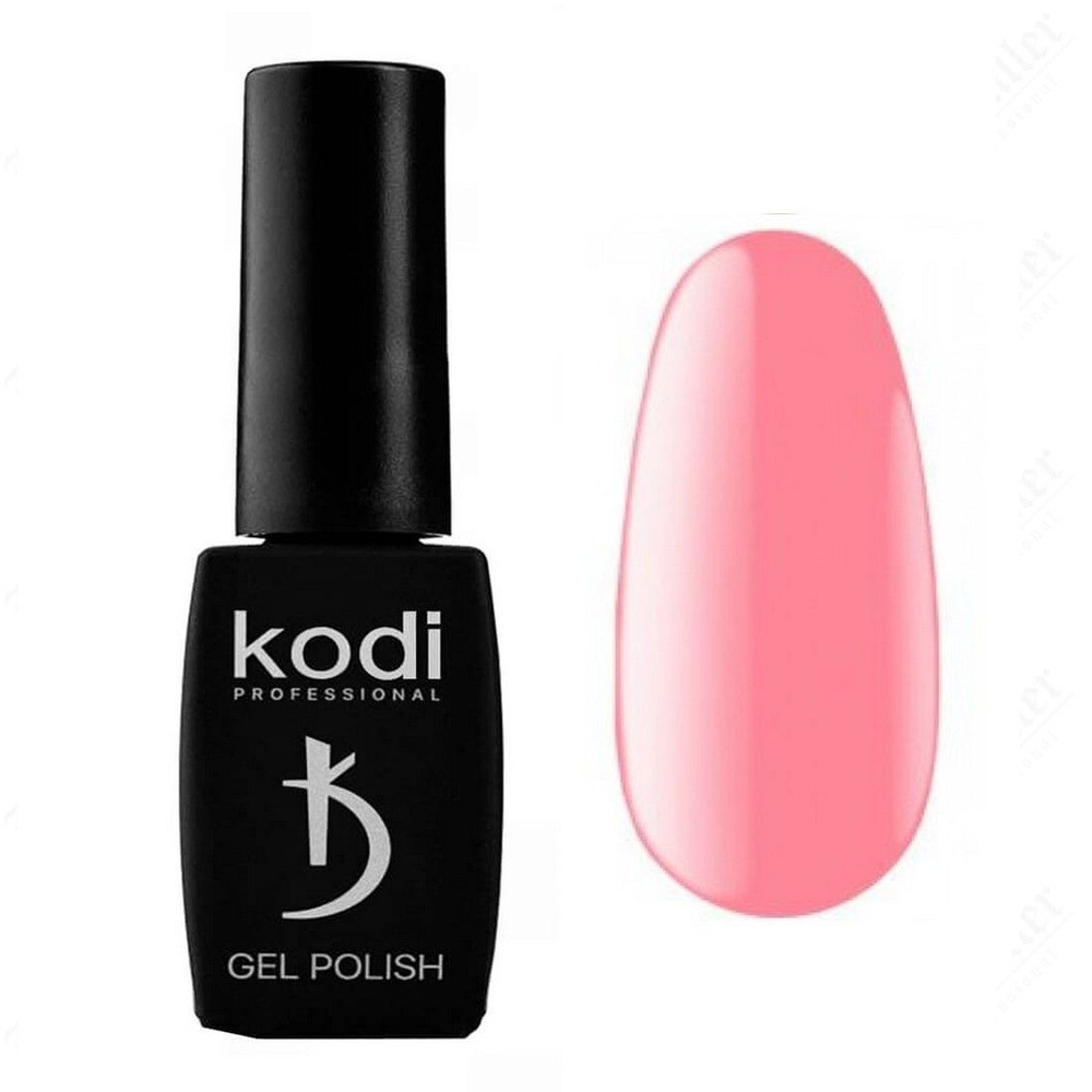Kodi, Гель-лак, №90BR Светло-розовый неоновый, эмаль, 8 мл #1