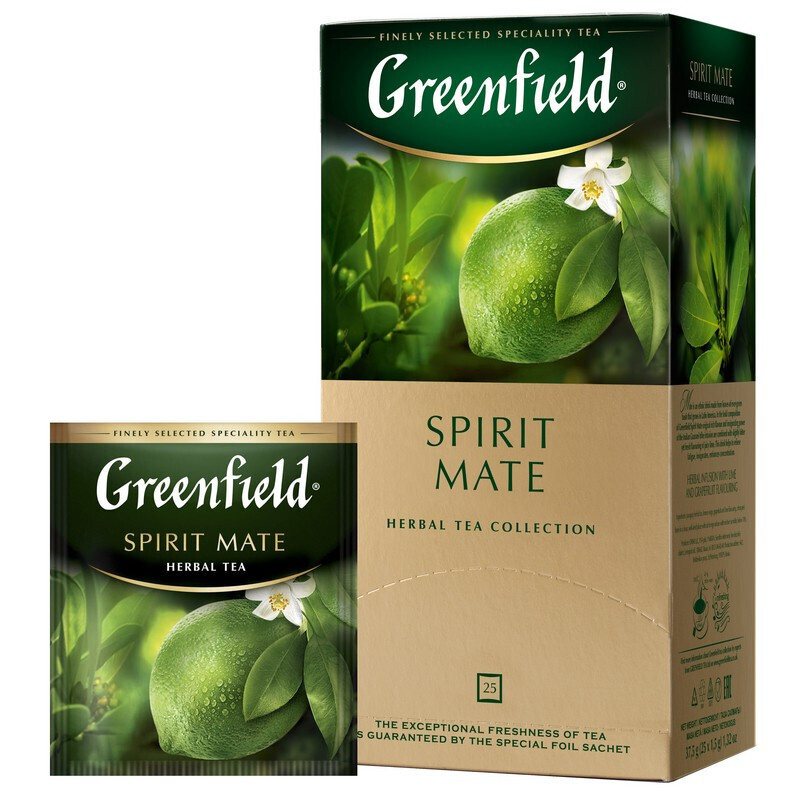 Чай Greenfield Spirit Mate травян, 25пак #1