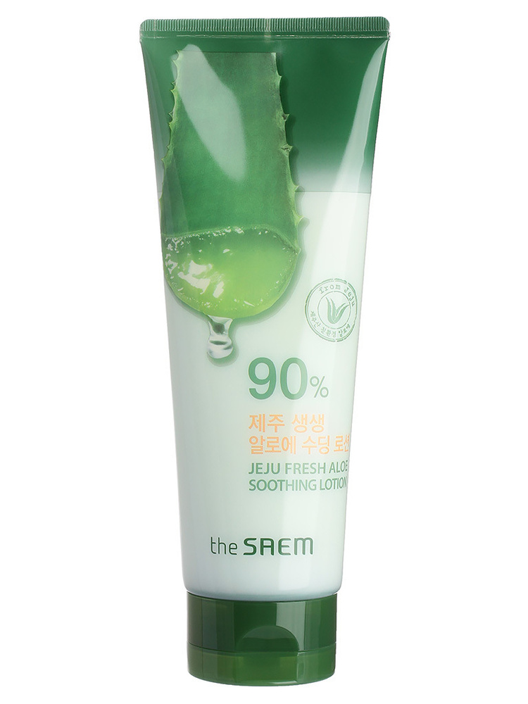 The Saem Лосьон для тела с алоэ - Jeju Fresh Aloe Soothing Lotion 90% 250мл #1