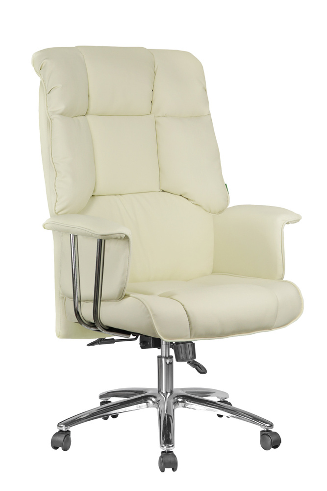 RIVA Chair Кресло руководителя, Натуральная кожа, Кремовый #1
