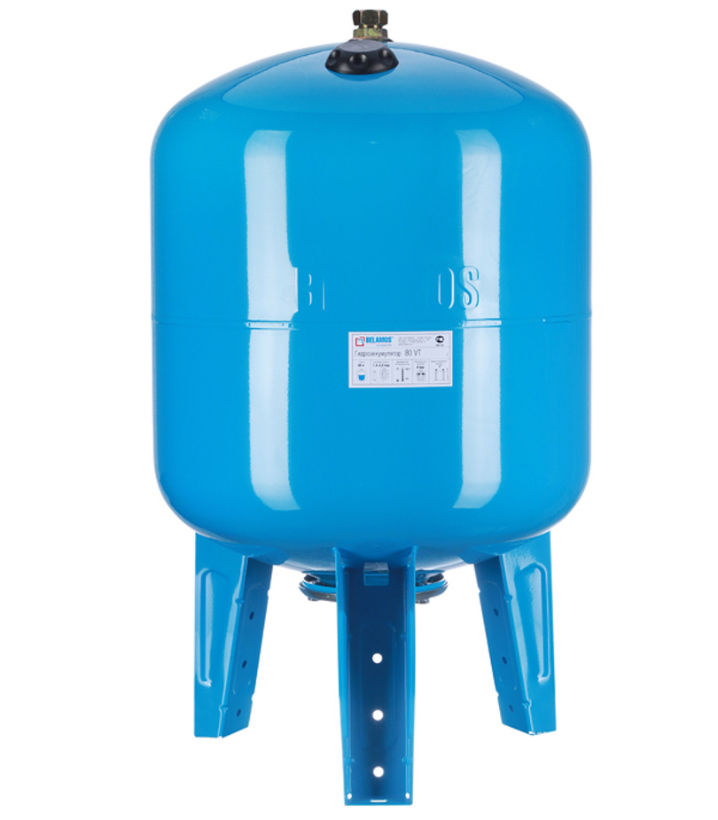 Гидроаккумулятор 80 литров для воды вертикальный, бак систем водоснабжения частного дома, для скважины, #1