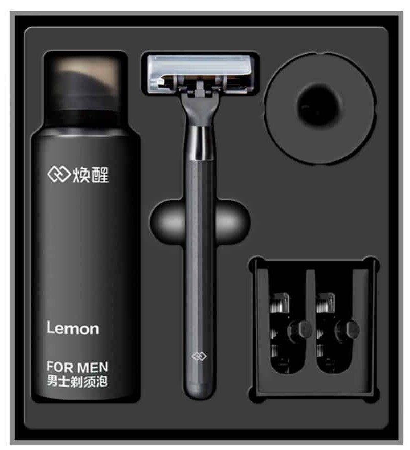 Набор для бритья Xiaomi Mijia Huanxing Lemon Razor H300 (3шт сменные насадки)  #1