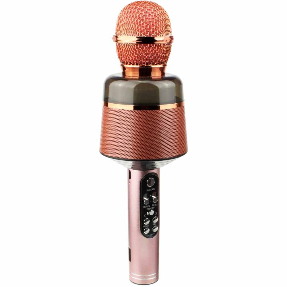Wireless Микрофон для живого вокала Караоке-микрофон для живого вокала Q008, золотой  #1