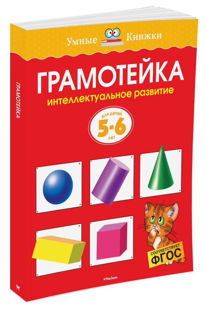 Грамотейка. Интеллектуальное развитие детей 5-6 лет | Земцова Ольга Николаевна  #1