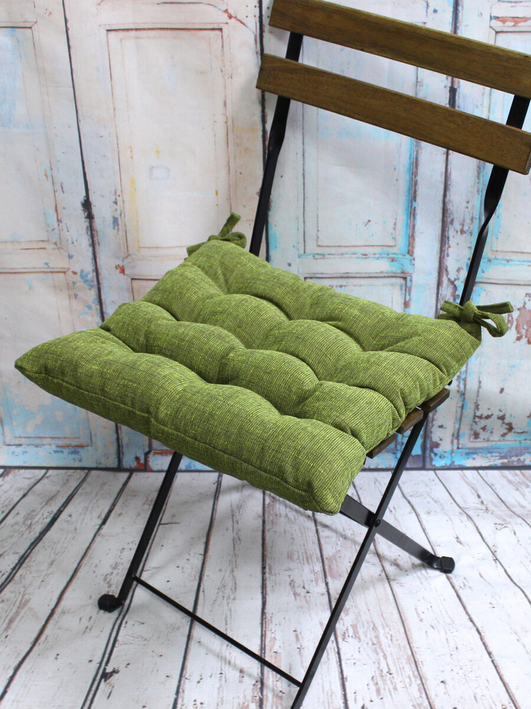 Подушка для сиденья МАТЕХ OXO 42*42*13. Цвет зеленый, арт. 53-033  #1