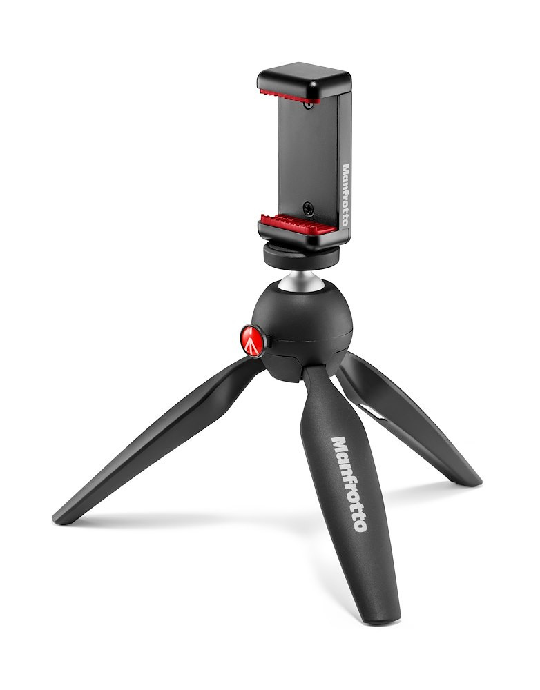 Штатив Manfrotto MKPIXICLAMP-BK с держателем для смартфона #1