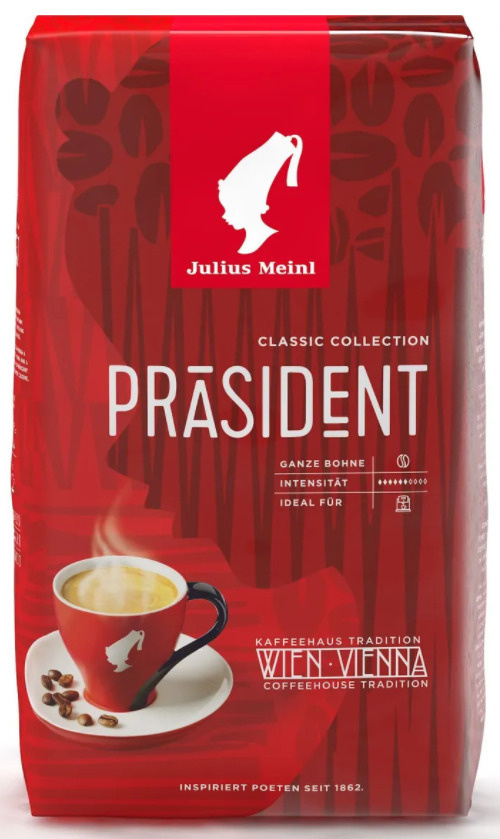 Кофе в зернах Julius Meinl "Президент Классическая Коллекция" 1кг  #1