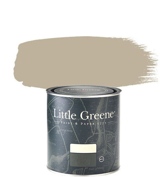 Little Greene Краска Быстросохнущая, Глубокоматовое покрытие, 0.25 л, светло-коричневый  #1