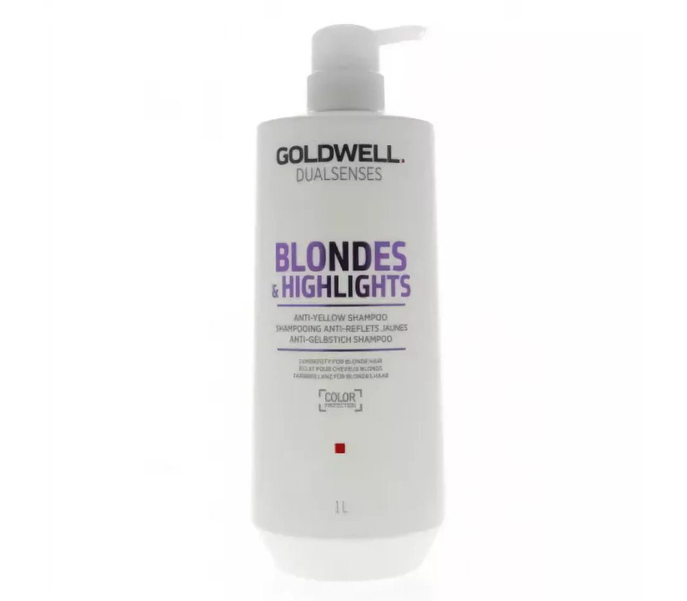 Goldwell Dualsenses Blondes & Highlights Anti-Yellow - Шампунь против желтизны для осветленных и мелированных #1