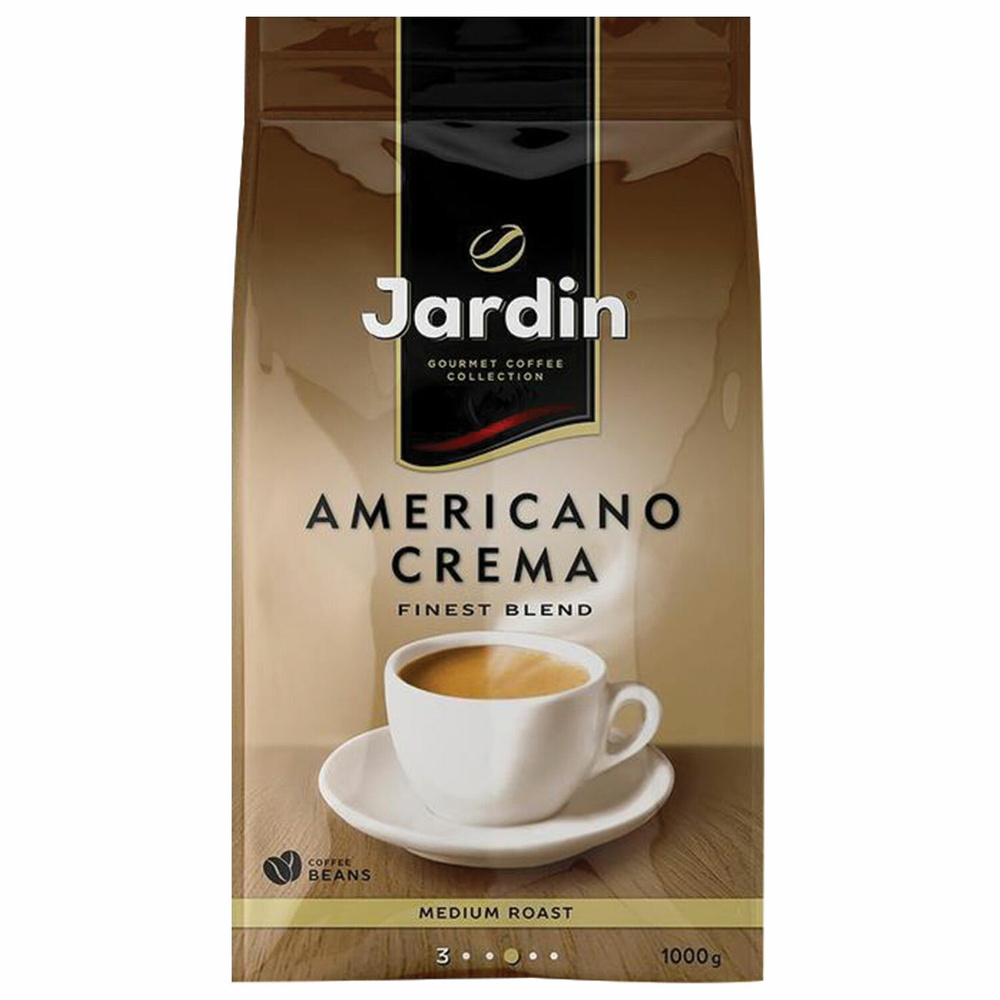 Кофе в зернах JARDIN (Жардин) "Americano Crema", натуральный, 1000 г, вакуумная упаковка, 1090-06-Н, #1