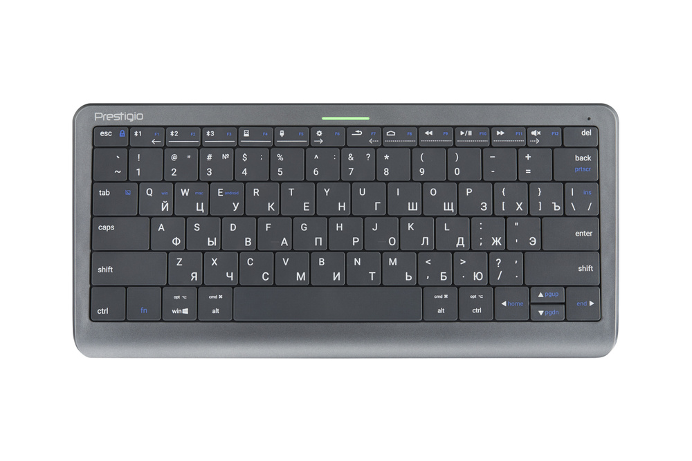 Prestigio Клавиатура беспроводная Click&Touch1 (PSKEYDS1), серый #1