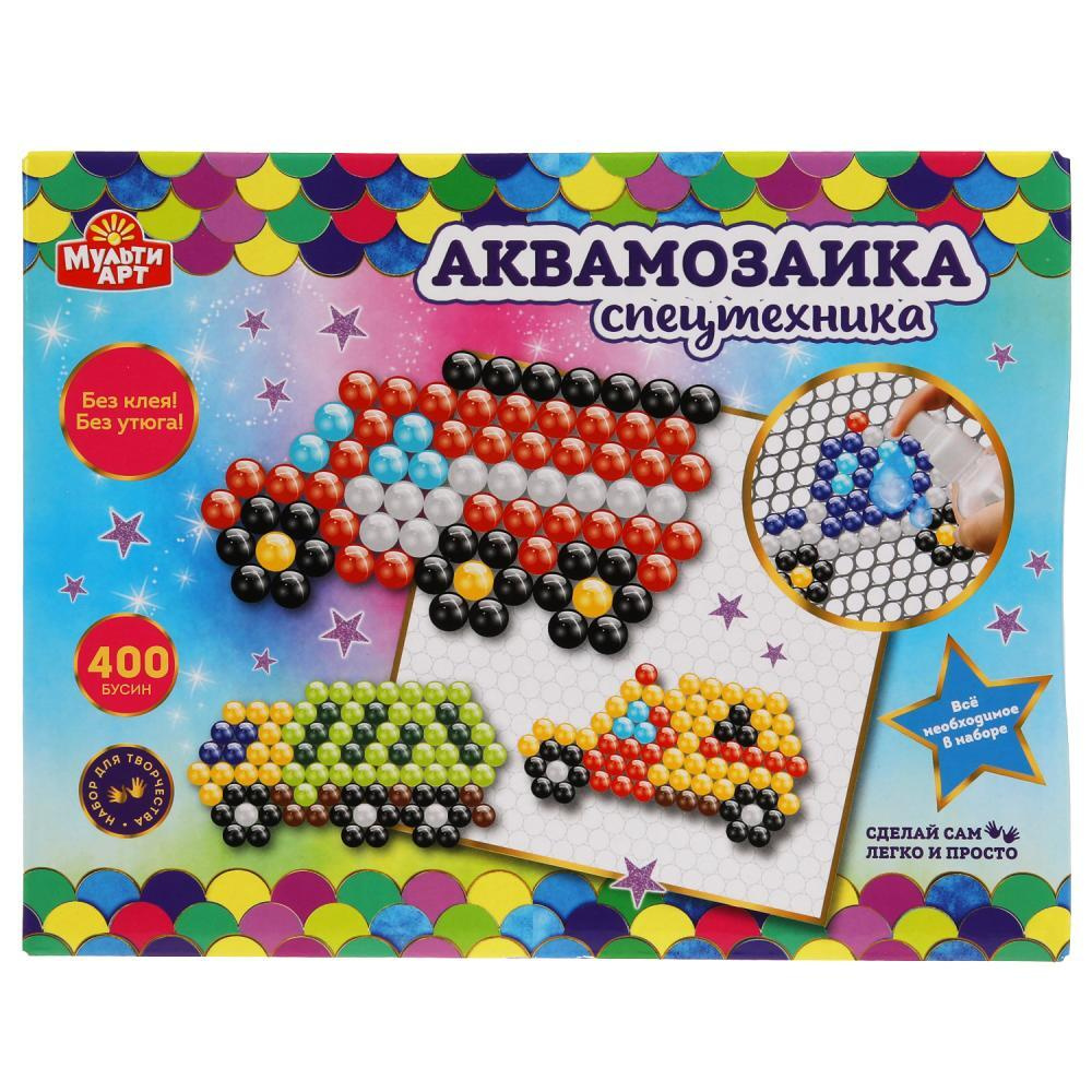 Аквамозаика MultiArt 400 бусин, Спецтехника (AQUABEADS400-MULART4) #1