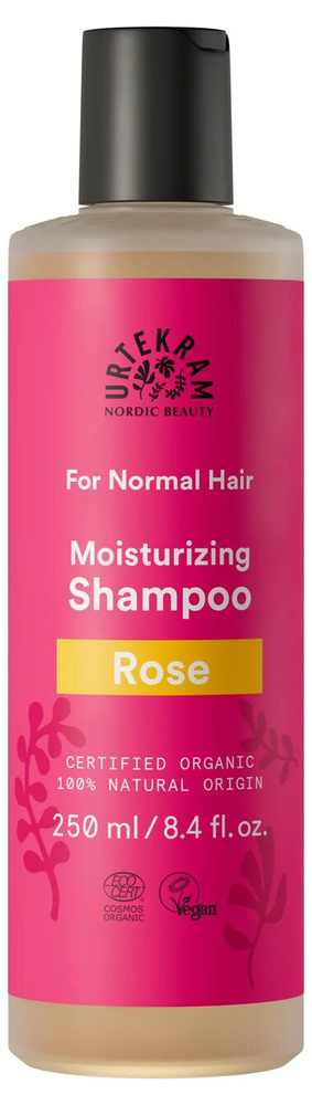 Urtekram Органический шампунь для нормальных волос Роза 250 мл  #1