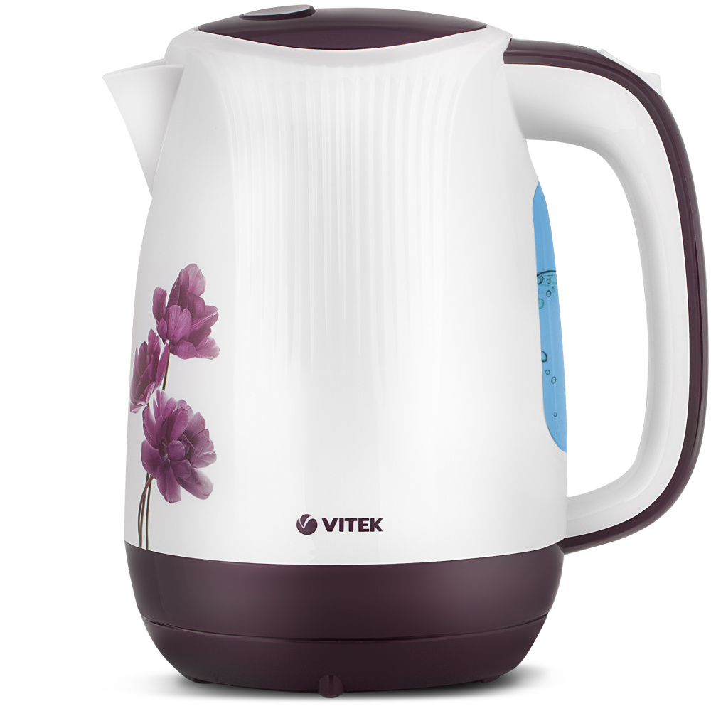 Чайник электрический Vitek VT-7061 1.7л. 2200Вт белый корпус: пластик  #1