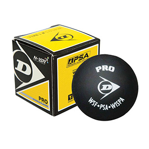 Мячи для сквоша Dunlop 2-Yellow Pro x1 #1