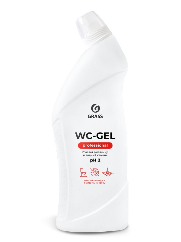 Чистящий гель GRASS PROFESSIONAL WC-Gel, для туалетов, 750 мл #1