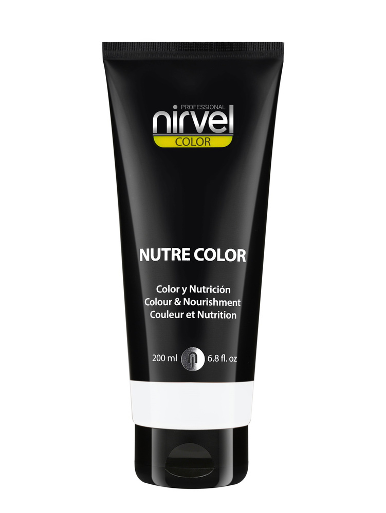 NIRVEL PROFESSIONAL Гель-маска NUTRE COLOR для тонирования волос прозрачная 200 мл  #1