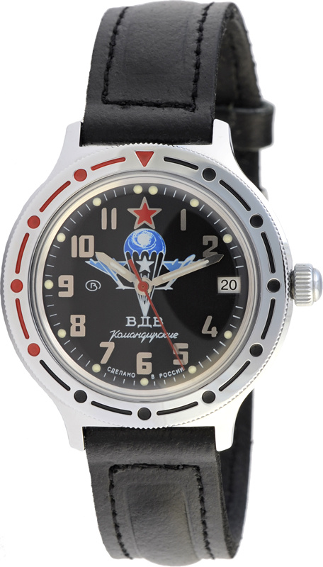 Российские механические наручные часы Восток Командирские 921288 с автоподзаводом  #1