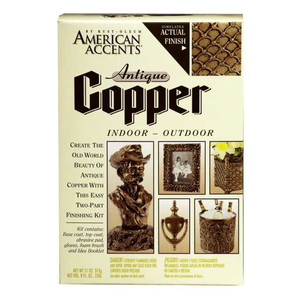 Аэрозольная краска AMERICAN ACCENTS Antique Copper Набор античная медь и декоративная ржавчина (для рам #1