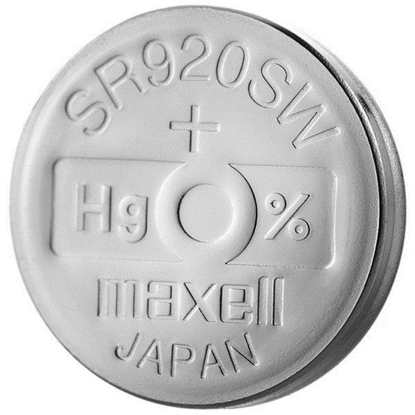 Батарейка Maxell SR 371 (920 SW) AG6, 1шт #1