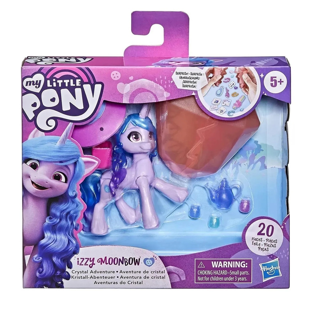 My Little Pony игровой набор Пони Алмазные приключения Иззи F3542 - купить  с доставкой по выгодным ценам в интернет-магазине OZON (528124863)