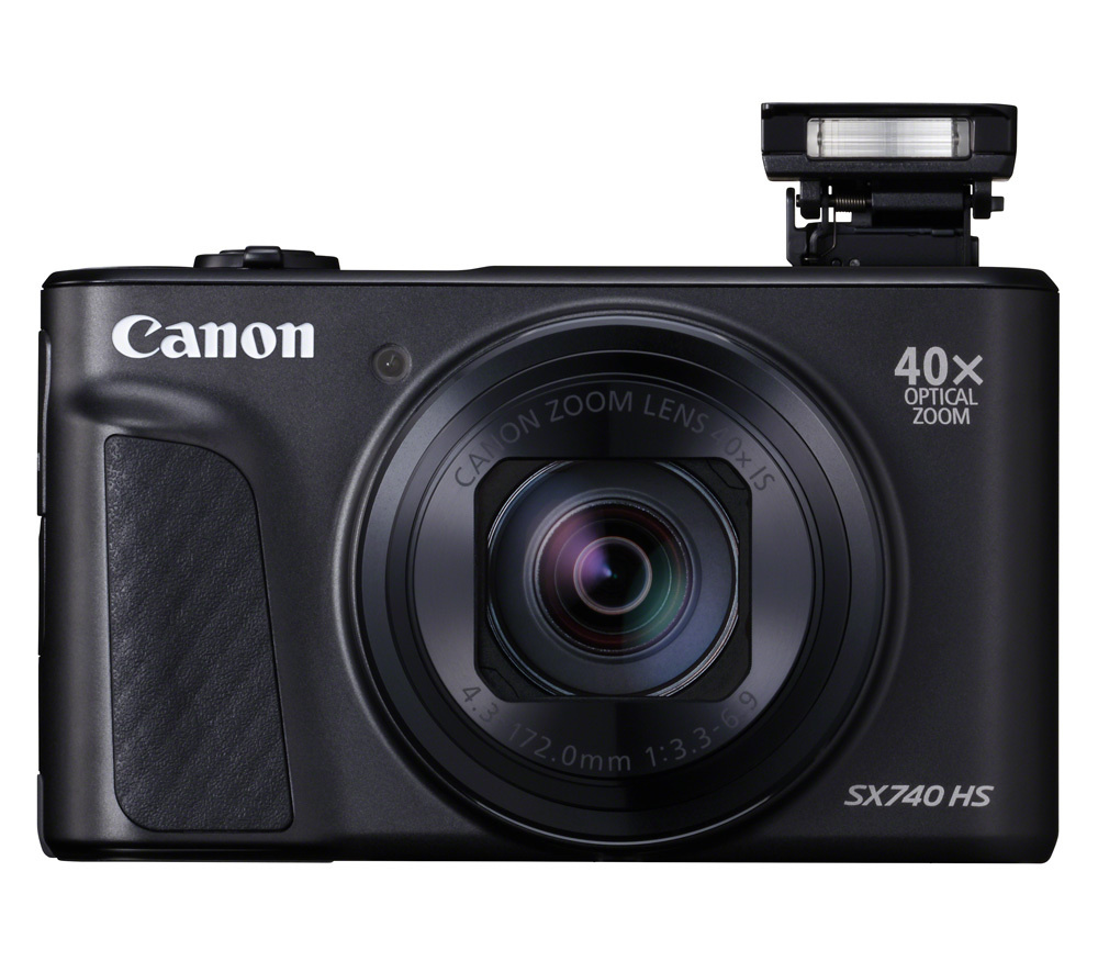 Компактный фотоаппарат Canon PowerShot SX740 HS, черный #1