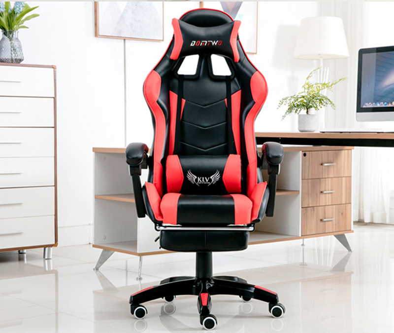 DOMTWO Игровое компьютерное кресло, Красный  #1