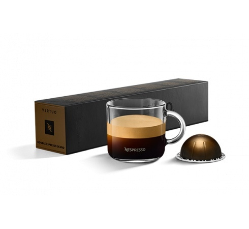 Кофе в капсулах Nespresso VERTUO DOUBLE ESPRESSO SCURO, объем 80 мл, упаковка 10 капсул  #1