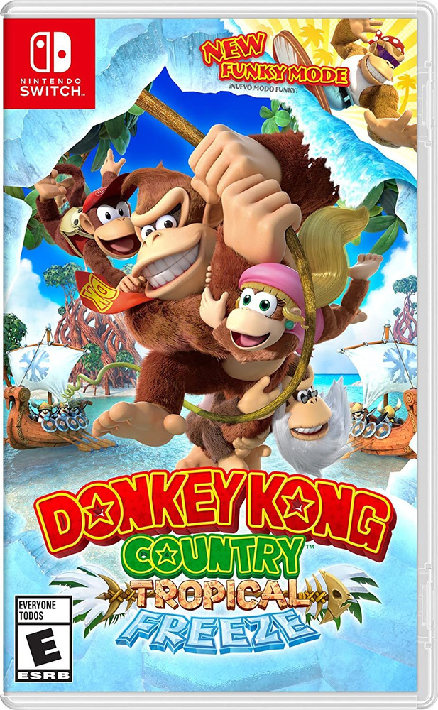 Игра Donkey Kong Country: Tropical Freeze (Nintendo Switch, Английская версия) #1